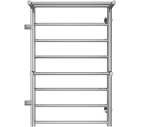 Полотенцесушитель TERMINUS Аврора П8 500х800 с 2 полками и боковым подключением 500 слева