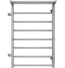 Полотенцесушитель TERMINUS Аврора П8 500х800 с 2 полками и боковым подключением 500 слева