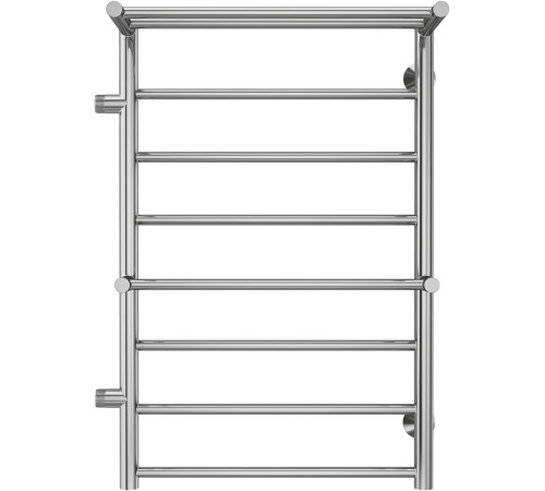 Полотенцесушитель TERMINUS Аврора П8 500х800 с 2 полками и боковым подключением 500 слева
