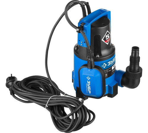 Дренажный насос Зубр НПЧ-Т3-750