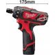 Дрель-шуруповерт Milwaukee M12 BD-202C 4933441900 с 2-мя АКБ, кейс