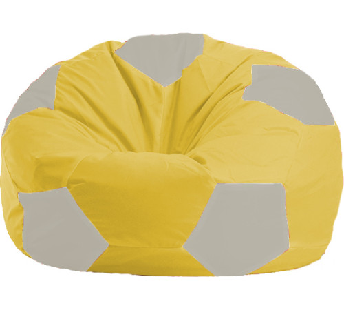 Кресло-мешок Flagman Мяч Стандарт М1.1-266 желтый/белый