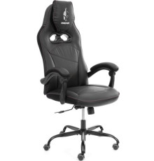 Игровое геймерское кресло TetChair Arena metalBL кож/зам, черный/черный карбон, 36-6/карбон черный