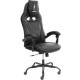 Игровое геймерское кресло TetChair Arena metalBL кож/зам, черный/черный карбон, 36-6/карбон черный