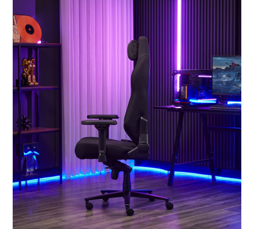 Игровое геймерское кресло Evolution TITAN Fabric черный