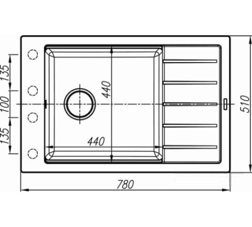 Кухонная мойка Gerhans B28 графит