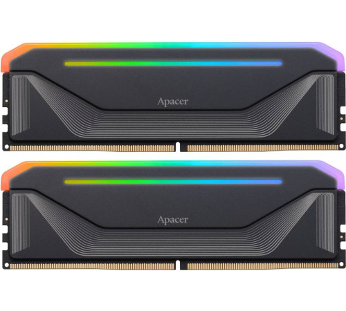 Оперативная память Apacer NOX RGB 2x32ГБ DDR5 6400 МГц AH5U64G64C552NBAA-2
