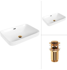 Умывальник Lauter 21441A + клапан 21190G