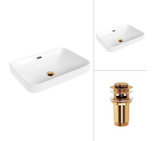 Умывальник Lauter 21441A + клапан 21190G