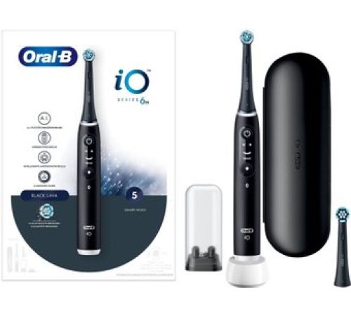 Электрическая зубная щетка Oral-B iO 6 iOM6.2Q6.2DK черный