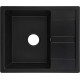 Кухонная мойка ZorG Apollo 58 черный оникс