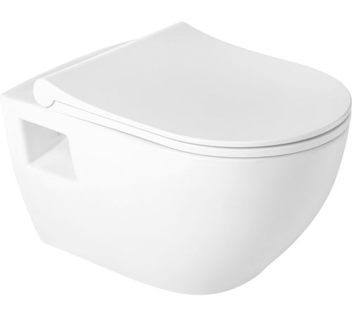 Унитаз подвесной Quarter Bath Deep Old Type 52см 70DE02001 белый, без отверстия для биде