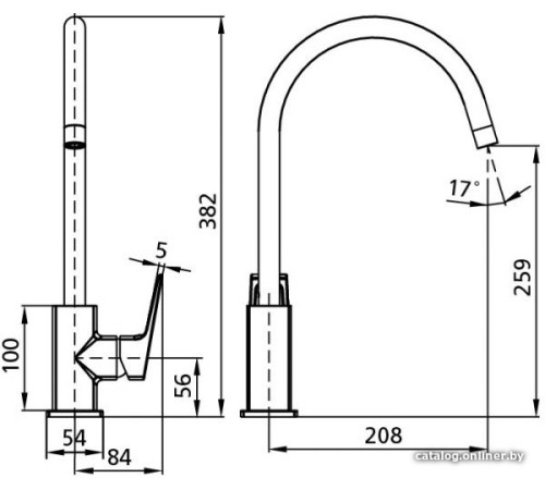 Смеситель Milardo Atlantic ATLSB00M05