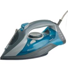 Утюг Delta LUX DE-3002 серый/бирюзовый