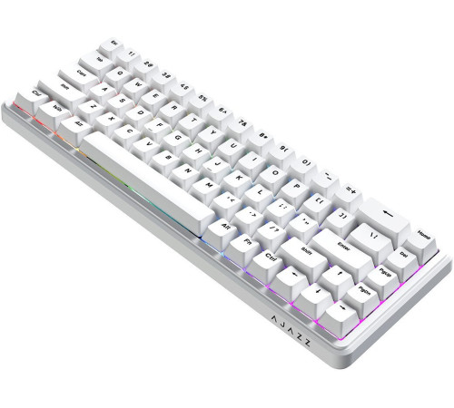 Клавиатура Ajazz AK680 Max 8+1K белый