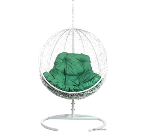 Подвесное кресло BiGarden Kokos белый/зеленый