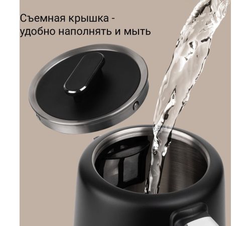Электрический чайник Redmond Редмонд KM248 черный