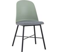 Стул Stool Group Shell серо-зеленый