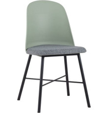 Стул Stool Group Shell серо-зеленый