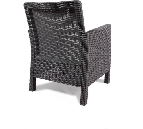 Кресло ВПМ Ротанг 6199088 темно-серый