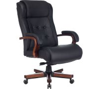 Кресло Бюрократ T-9926WALNUT черный