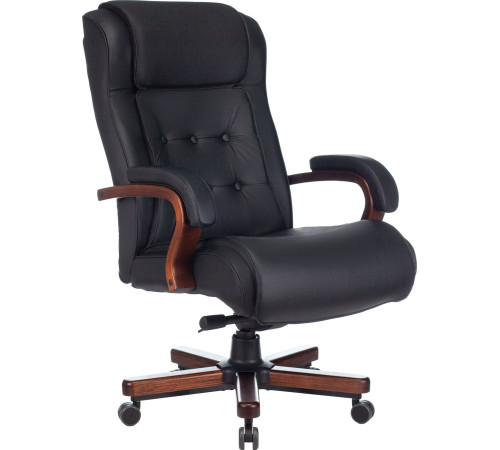 Кресло Бюрократ T-9926WALNUT черный