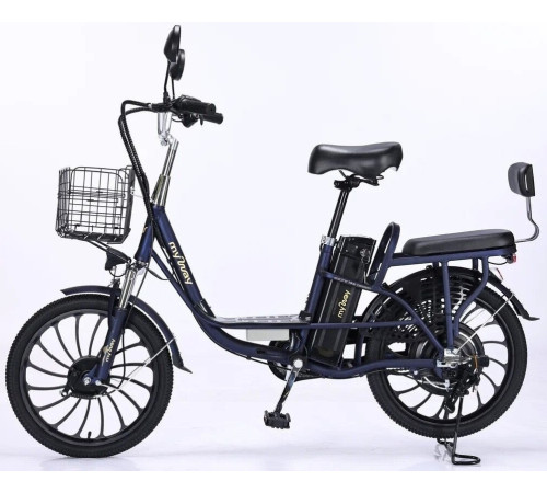 Электровелосипед MyWay Truck 1.0 350 20 15, синий