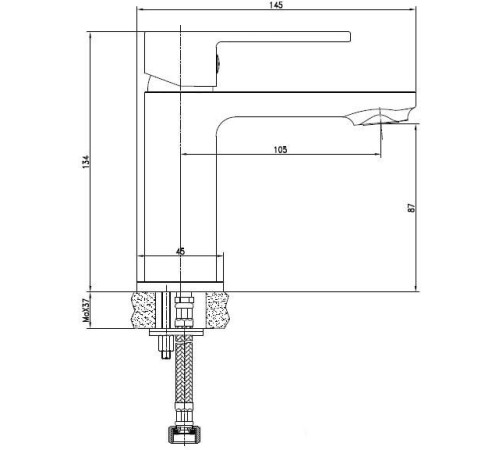 Смеситель Cersanit Smart 63047