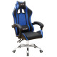 Кресло Деловая обстановка Геймер BMG-01 черный/синий