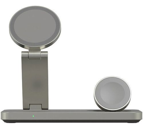 Беспроводное зарядное Magssory Yoga 3 в 1 Charging Station для Apple Qi2 WCH016t титан