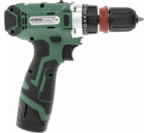 Дрель-шуруповерт Hammer ACD122QC с 2-мя АКБ, кейс