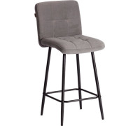 Стул TetChair Medeo Полубарный велюр, серый