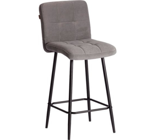 Стул TetChair Medeo Полубарный велюр, серый