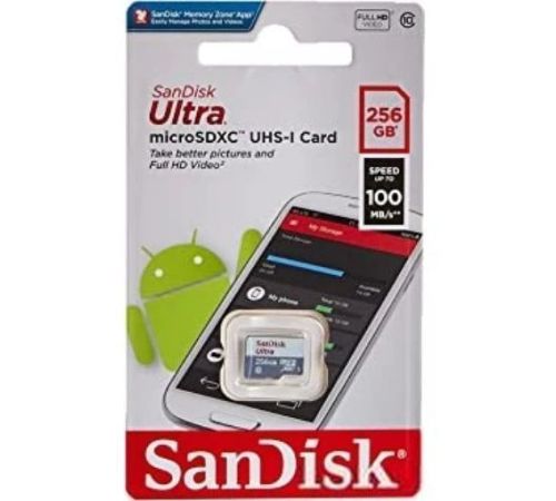 Карта памяти SanDisk Ultra microSDXC SDSQUNR-256G-GN3MN 256GB