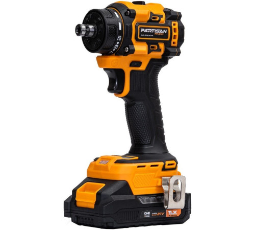 Дрель-шуруповерт Partisan AD-2150QBL с 2-мя АКБ, кейс