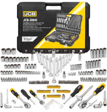 Набор трещотка с головками и битами JCB JCB-38841 216 предметов
