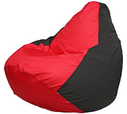 Кресло-мешок Flagman Груша Супер Мега 4XL Г5.1-232 красный/чёрный