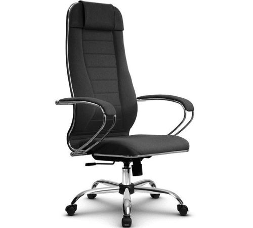 Офисное кресло Metta B 1m 32PF/K127 CH 17833 рогожка Bahama темно-серый