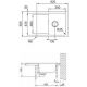 Кухонная мойка Franke Orion OID 611-62 143.0757.988 серый