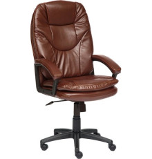 Офисное кресло TetChair Комфорт ЛТ, экокожа коричневый