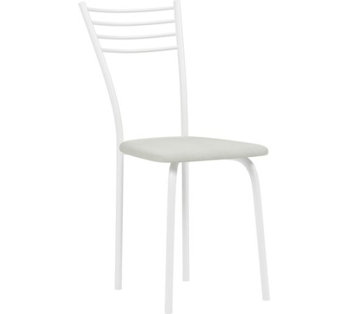 Стул Mio Tesoro Сигма молочный/белый