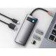 USB-хаб Baseus Metal Gleam Series Multifunctional HUB Type-C Hub Docking Station CAHUB-CX0G