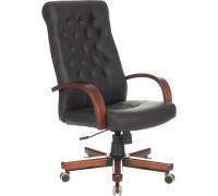 Офисное кресло Бюрократ T-9928WALNUT/ECO черный