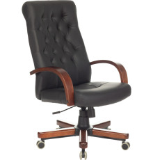 Офисное кресло Бюрократ T-9928WALNUT/ECO черный
