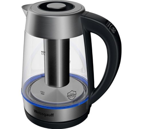 Электрический чайник Weissgauff WK 1711 EcoGlass Filter TempControl