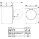 Стирально-сушильная машина Gorenje WDG2P854A3C2/C