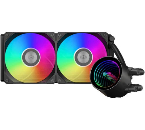 Система жидкостного охлаждения для процессора PCCooler DA240 V2 ARGB черный
