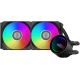 Система жидкостного охлаждения для процессора PCCooler DA240 V2 ARGB черный