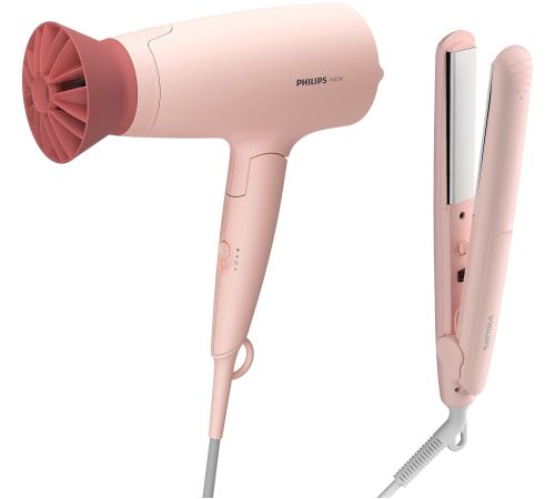 Набор фен + выпрямитель Philips 3000 Series BHP398/00