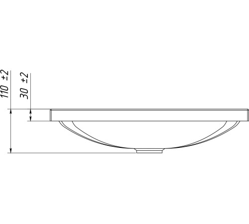 Умывальник Belux Порто ПО 500